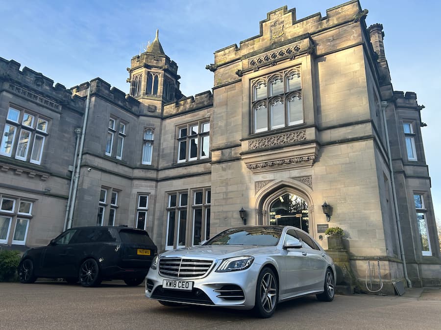 Silver Mercedes